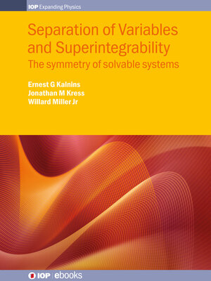 cover image of Separation of Variables and Superintegrability 